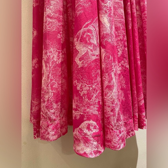 Dior Pink Midi Summer Dress - Picture 5 of 6